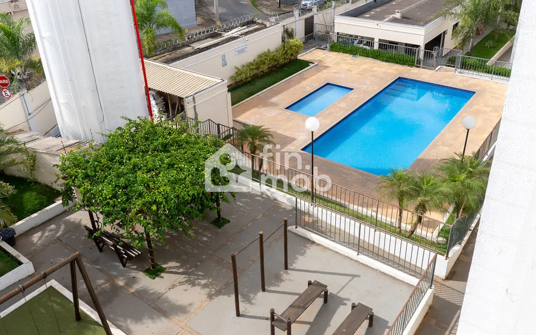 Área de lazer do condomínio, no bairro Belvedere II